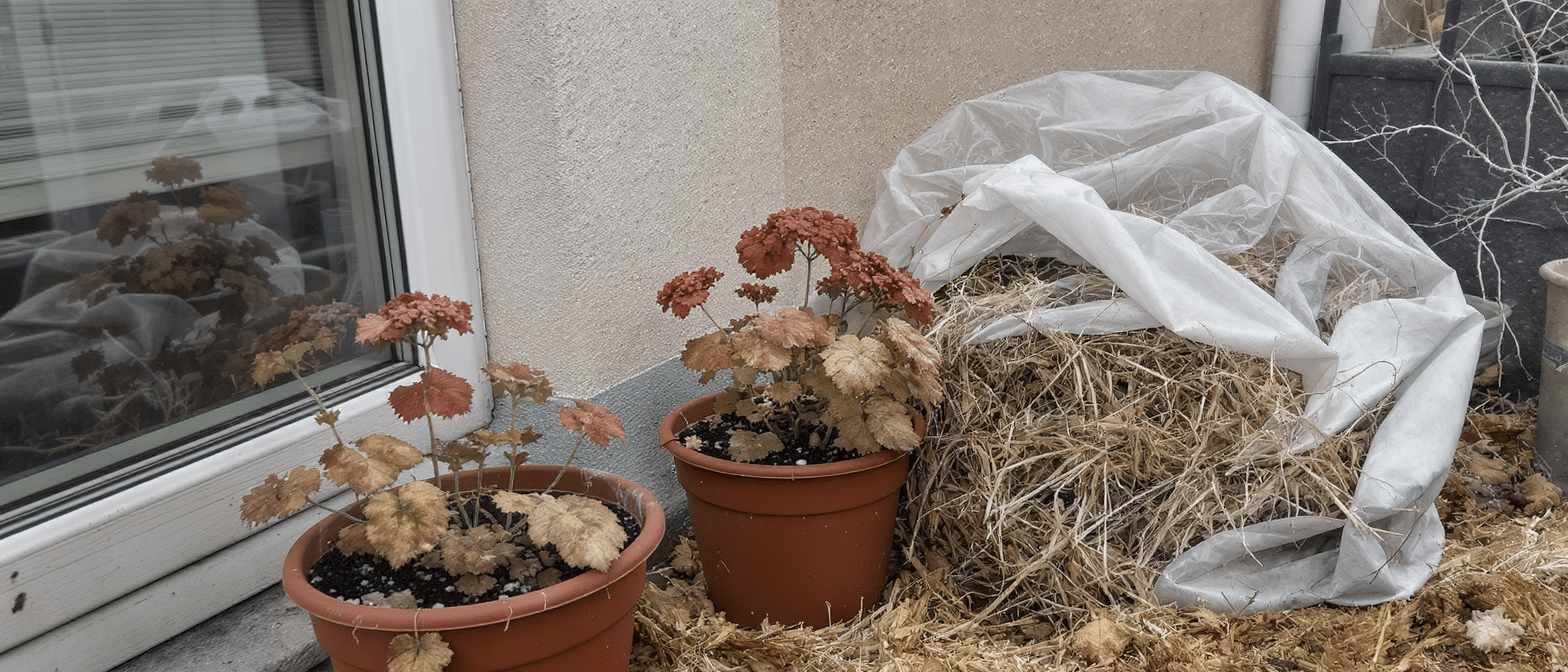 d&eacute;couvrez une astuce ancestrale infaillible pour prot&eacute;ger vos g&eacute;raniums du gel et les pr&eacute;server au retour des beaux jours. ne laissez plus vos plantes pr&eacute;f&eacute;r&eacute;es souffrir de l'hiver gr&acirc;ce &agrave; nos conseils pratiques.