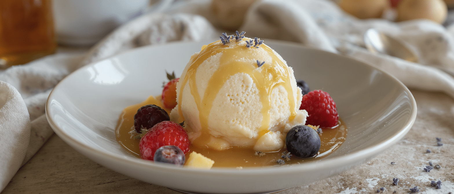 d&eacute;couvrez notre recette de dessert glac&eacute; aux saveurs estivales de provence, un d&eacute;lice rafra&icirc;chissant qui s&eacute;duit &agrave; chaque bouch&eacute;e. parfait pour savourer l'&eacute;t&eacute; en douceur !