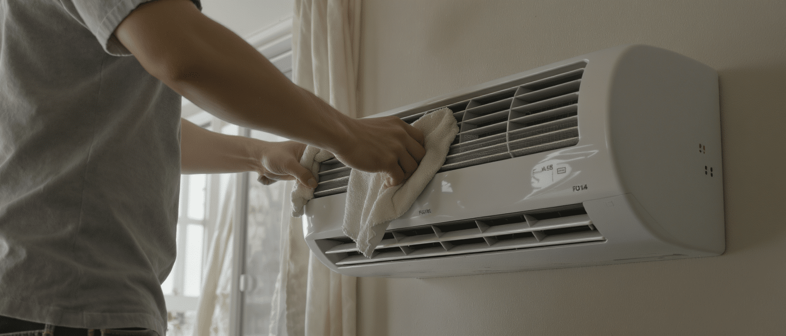 d&eacute;couvrez comment 10 minutes de nettoyage de votre climatiseur peuvent &eacute;liminer l'air recycl&eacute; de l'&eacute;t&eacute; pass&eacute;, garantir un souffle frais et optimiser votre consommation d'&eacute;nergie.