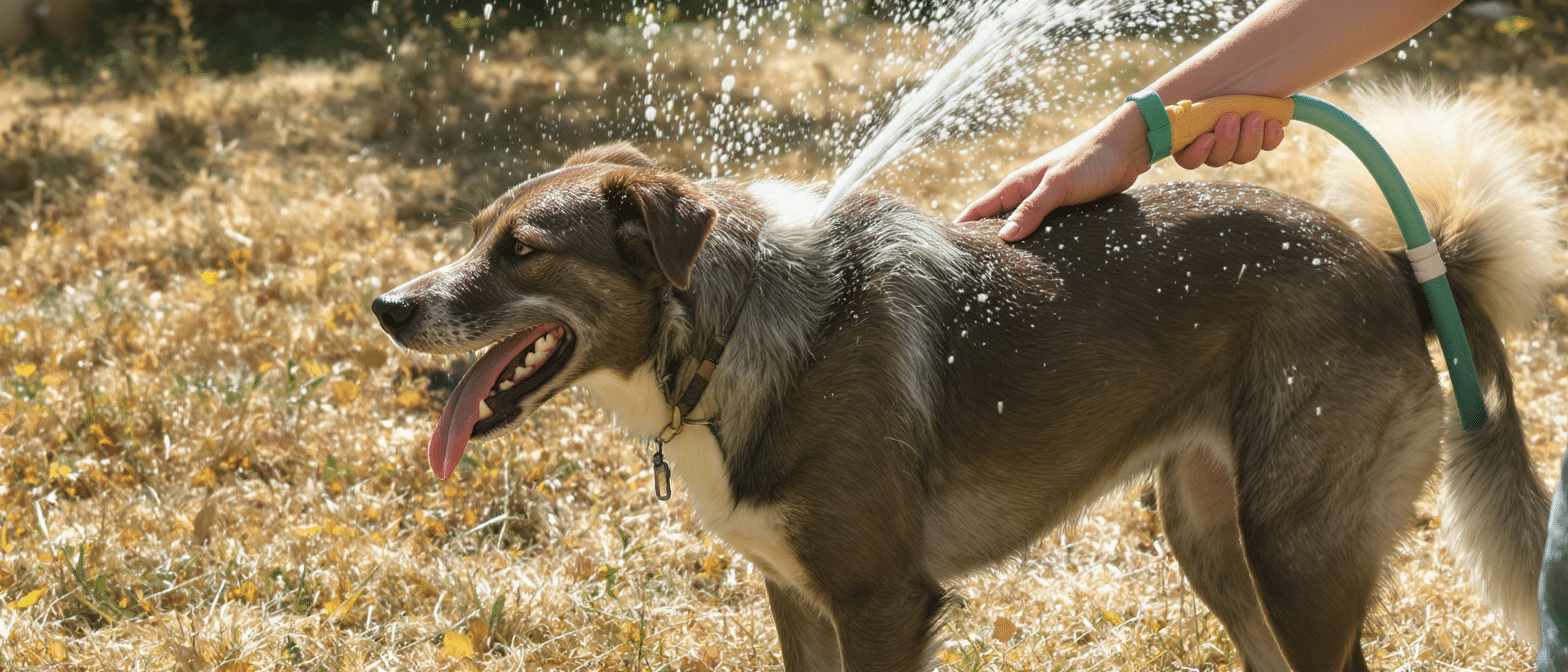 d&eacute;couvrez pourquoi mouiller le dos de votre chien pendant la canicule ne le rafra&icirc;chit pas vraiment et comment mieux prot&eacute;ger votre compagnon &agrave; quatre pattes de la chaleur.