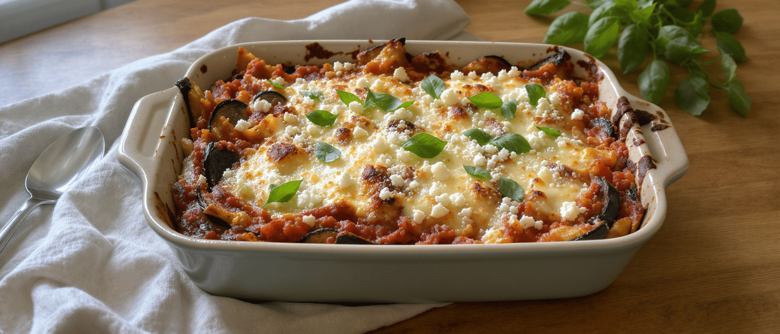 d&eacute;couvrez une recette grecque innovante qui remplace les plaques de p&acirc;tes dans les lasagnes pour un plat plus l&eacute;ger et savoureux. parfait pour surprendre vos papilles tout en all&eacute;geant votre repas !