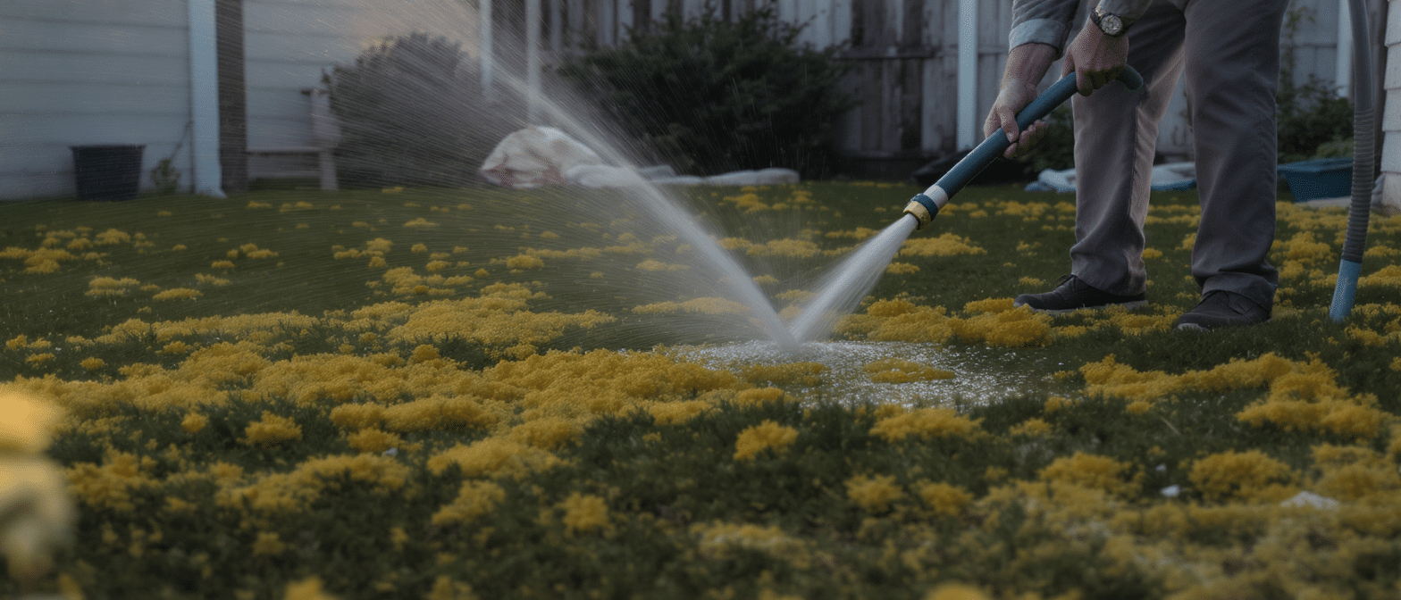 d&eacute;couvrez pourquoi arroser votre pelouse chaque soir peut causer des taches jaunes, expliqu&eacute; par mon grand-p&egrave;re. apprenez les v&eacute;ritables raisons et comment garder votre gazon en bonne sant&eacute;.