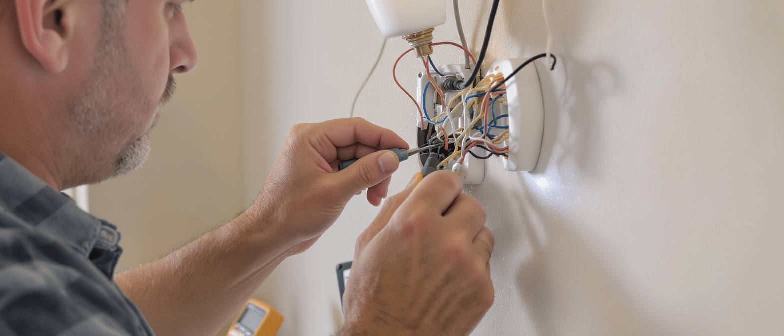 d&eacute;couvrez pourquoi un fil restait sous tension m&ecirc;me apr&egrave;s avoir coup&eacute; le disjoncteur, &agrave; travers le t&eacute;moignage d'un &eacute;lectricien lors du remplacement d'une applique murale. explications techniques et conseils de s&eacute;curit&eacute;.