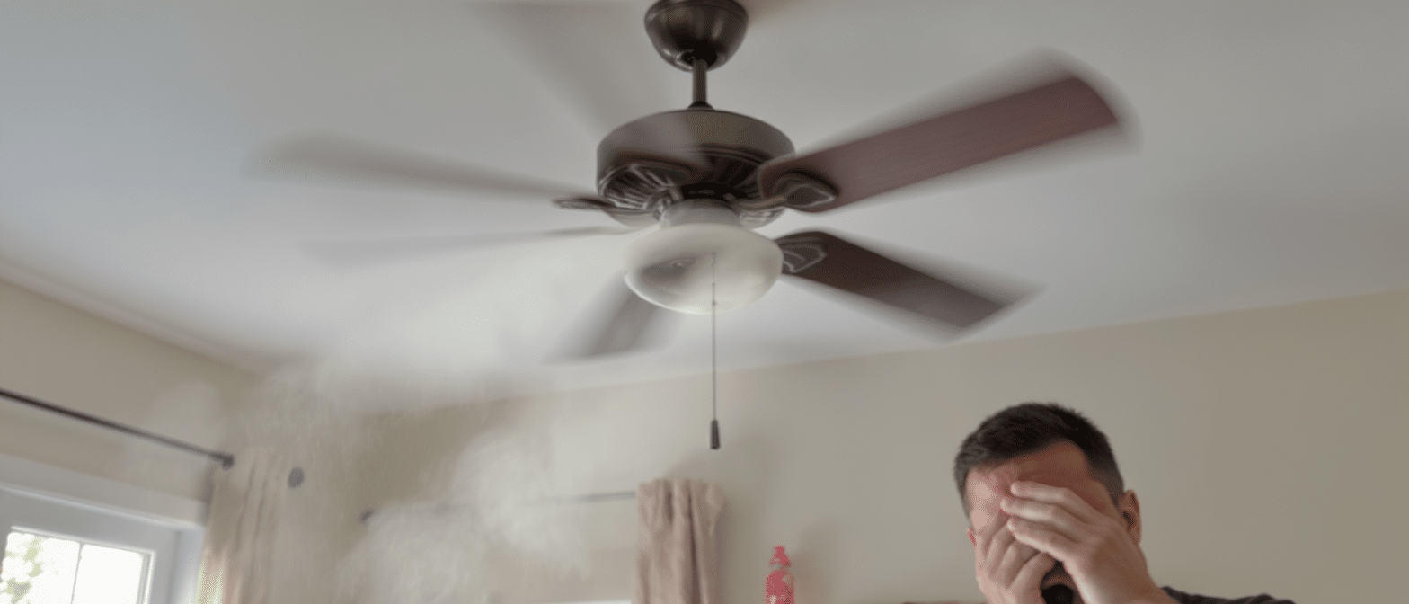 d&eacute;couvrez pourquoi chaque red&eacute;marrage de mon ventilateur provoquait des &eacute;ternuements myst&eacute;rieux, transformant ma pi&egrave;ce en zone allergique, et apprenez comment &eacute;viter ces r&eacute;actions d&eacute;sagr&eacute;ables.