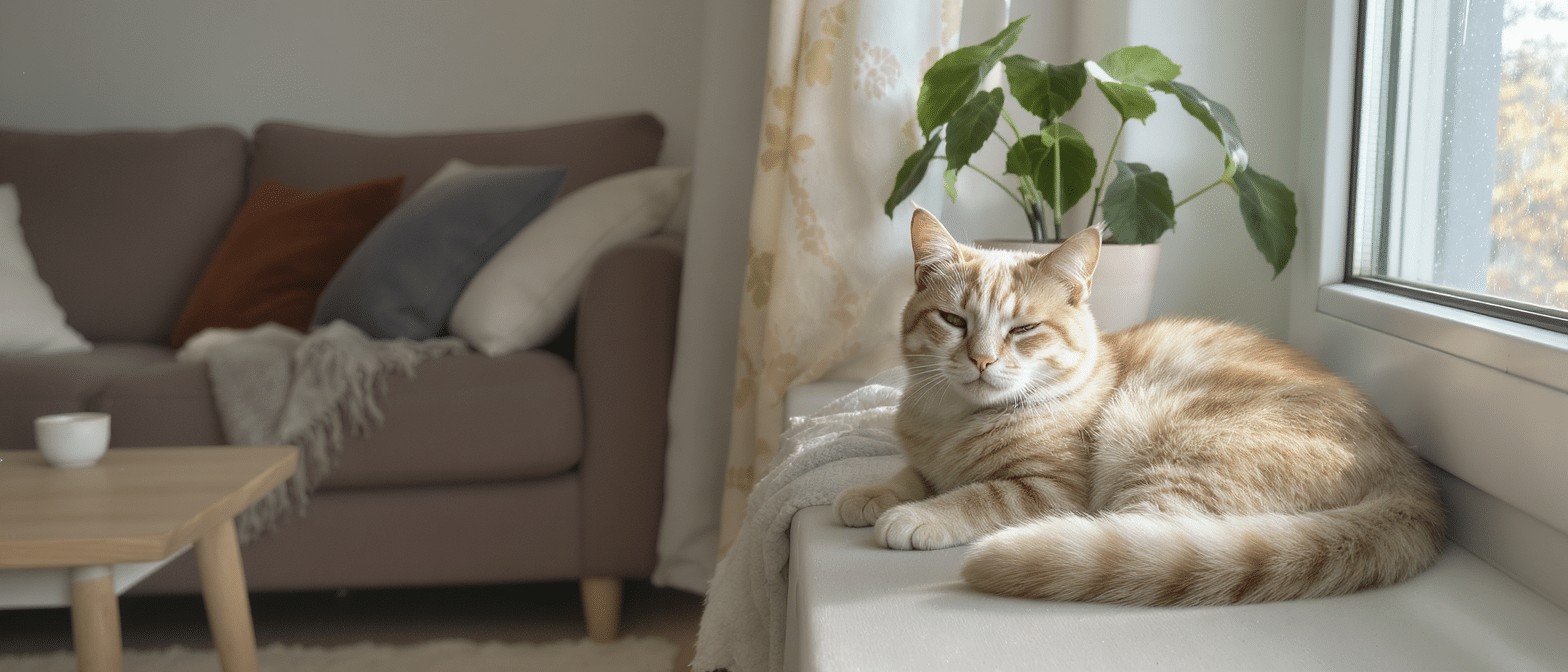 Comment la réorganisation de mon salon a apaisé l’agitation constante de mon chat