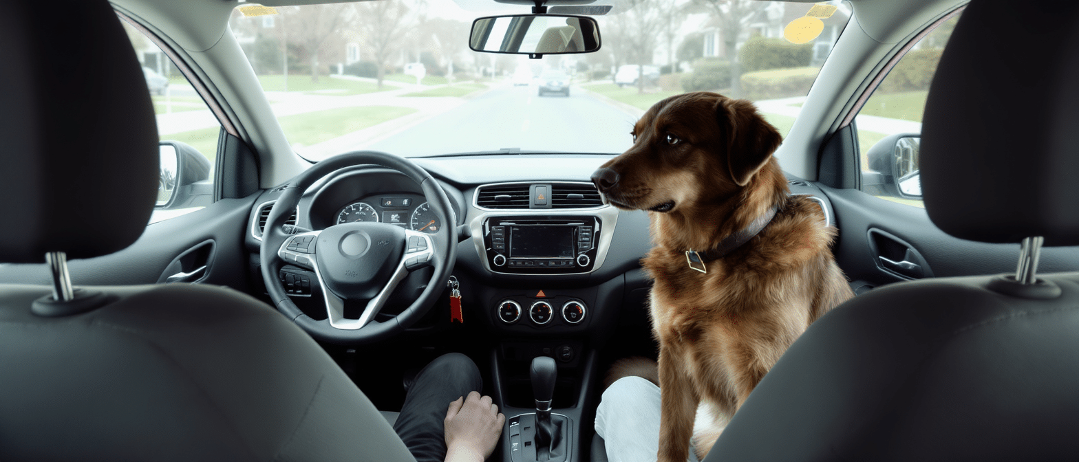 d&eacute;couvrez pourquoi voyager avec votre chien libre sur la banquette arri&egrave;re est dangereux et constitue une infraction selon l'article r412-6. prot&eacute;gez votre animal et respectez la loi.